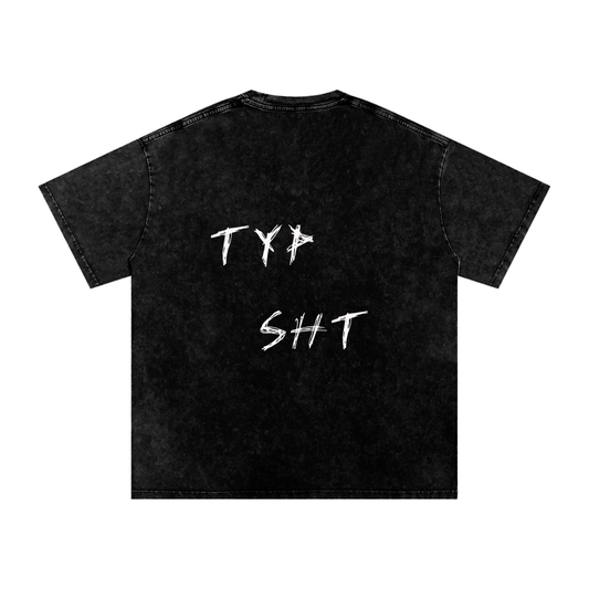 Acid Wash Oversize T-Shirt - 250 GSM